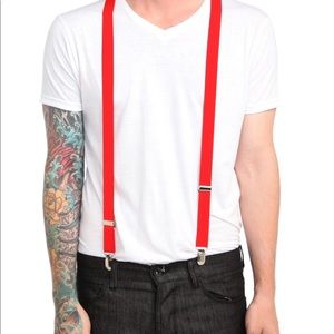 Red suspenders